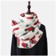 thumbnail image 1 of Bufanda navideña estampada para mujer, ideal como regalo navideño. Bufanda larga unisex, suave y transparente., 1 of 7
