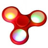 BOGO FREE! Fidget Spinner FS17-R Red LED Fidget Focus Finger Spin Stress Hand Desk Toy