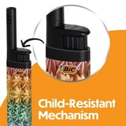 BIC EZ Reach Lighter, Celebrations Series, 6 Pack (Assortment of Colors May Vary)