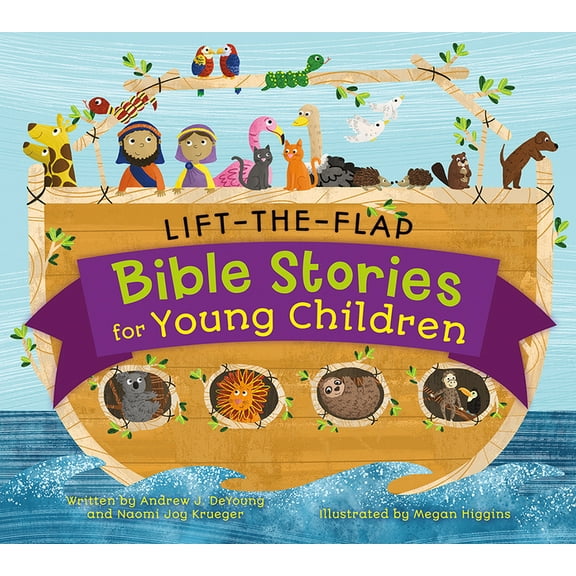 Lift-The-Flap Surprise Bible Stories (Board Book)
