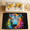 Multicolour 2, variant on CURLYOOT Wolf Wildlife Area Rugs 5'x7' Washable Rug Large Living Room Rug Non Slip Indoor Floor Carpet for Dining Room Bedroom Home