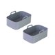 thumbnail image 1 of Advancent Freidora de aire, placa para hornear, temperatura, revestimiento que no se decolora, cesta de silicona reutilizable, cocina, barbacoa, barbacoa, Cocina y Comedor Gris 2 piezas Advancent  HA068518-03, 1 of 6