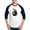 Blue/White, variant on CafePress - Santa Squirrel 8 Ball Baseball Jersey - Cotton Baseball Jersey, 3/4 Raglan Sleeve Shirt