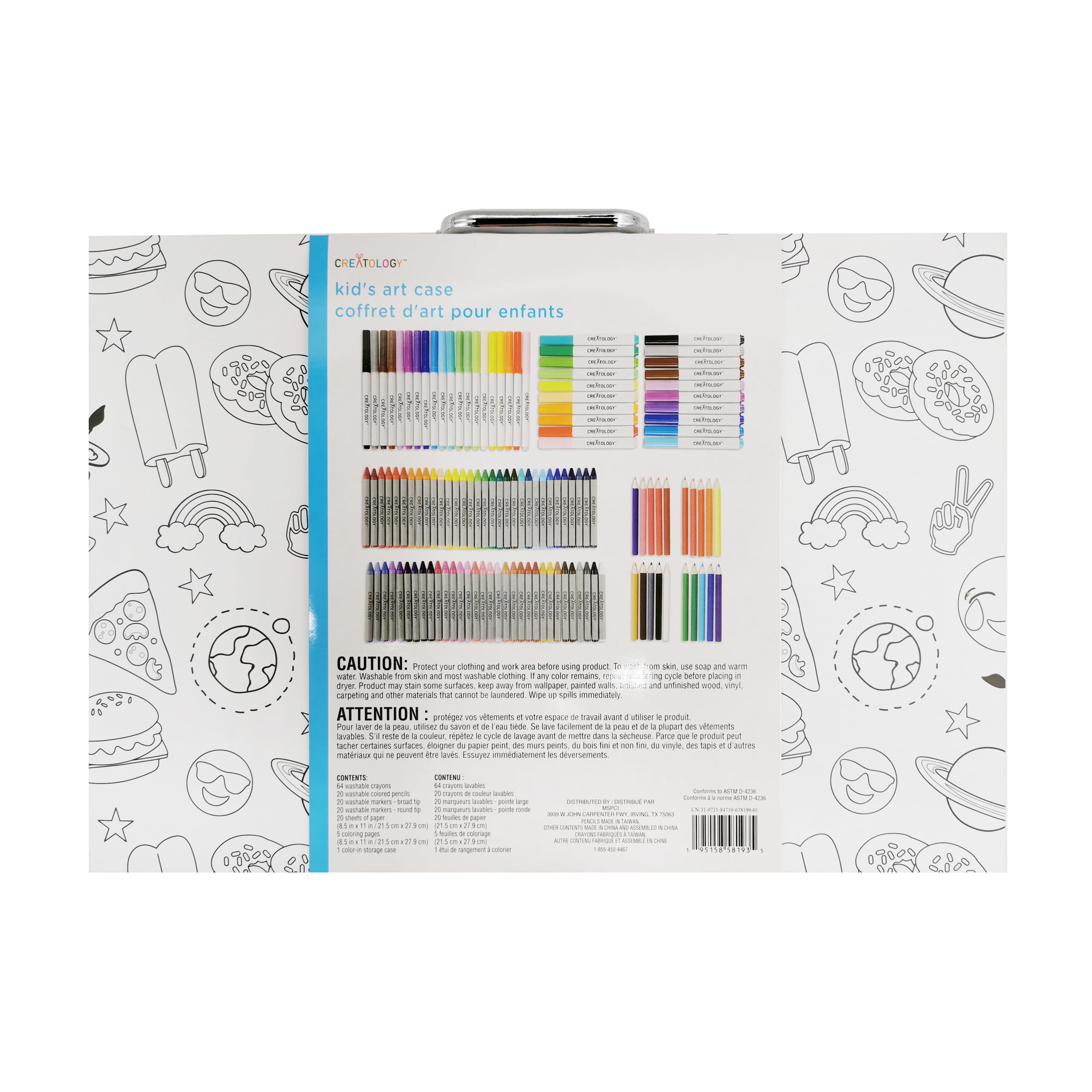 150 Piece Kid's Art Case by Creatology