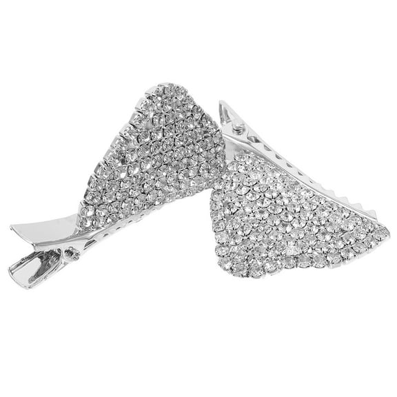 OUNONA 1 Pair Cat Ear Snap Hair Clips Cute Design for Women Girls Stylish Hair Accessories