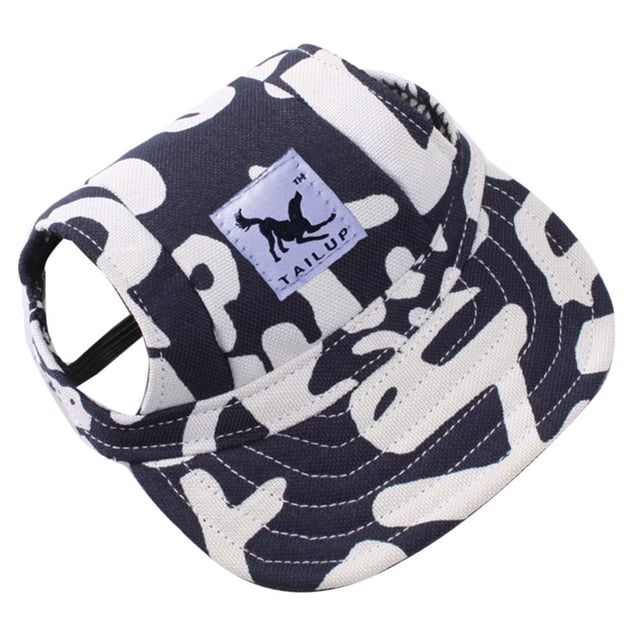TIMIFIS Dog Hat TAILUP Small Pet Summer Canvas Cap Dog Baseball Visor Hat Puppy Dog Baseball CapFall