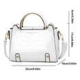 thumbnail image 2 of Bolsa Bandolera Mujer Moda Cartera Crossbody Tote Hombro Color Blanco, 2 of 3