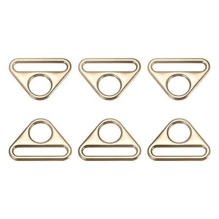 Triangle Boucle Ajusteur, 6Pcs 0.98" 25mm Barre Pivot