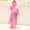 Pink, variant on Kids Waterproof Breathable Rain Jacket Lightweight Snap Button for Outdoor Adventures Rainy Weather Protection Comfort Fit Adjustable Hood Long Sleeve Raincoat(Purple,Free Size)