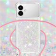 thumbnail image 2 of Funda FOXDOCK para Samsung Galaxy S26 Edge con Cuerda Ajustable, Brillo Líquido, Protección Antigolpes y Lente – Ideal para Regalo, 2 of 6