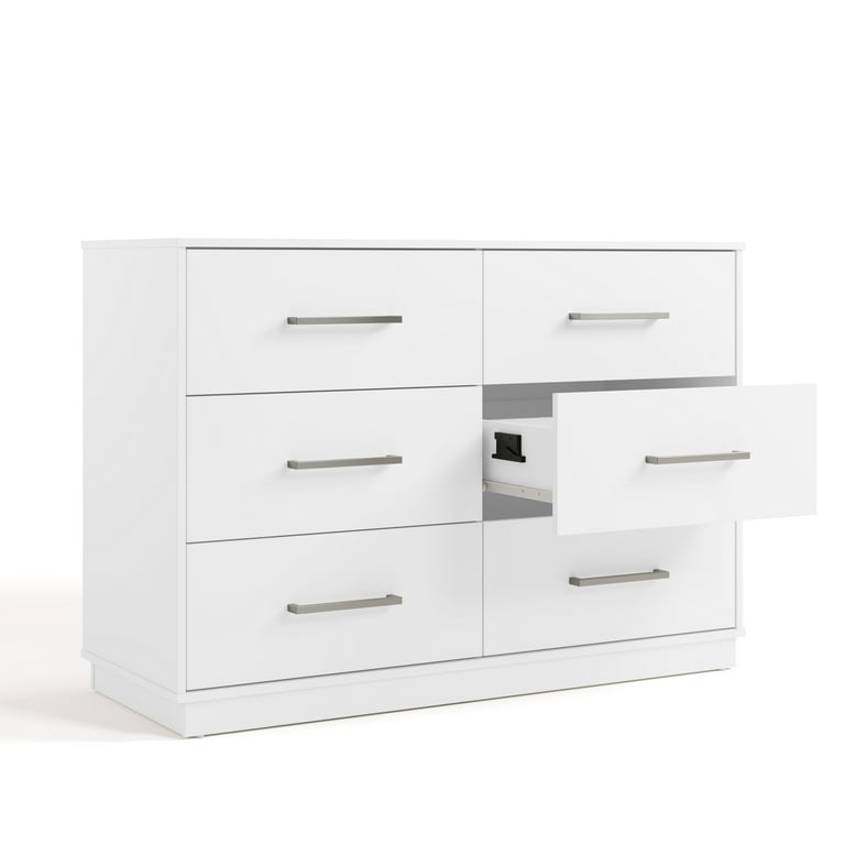 Graco Essentials 6 Drawer Nursery Double Dresser, White - Walmart.com