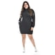 thumbnail image 4 of Vestido con mangas de lentejuela Roman Fashion /Tallas Extras, 8072 (Negro) negro 36, 4 of 5