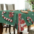 thumbnail image 5 of Yayeee Tablecloths 54" x 72" Rectangle Wrinkle Resistant Party Table Cover, Christmas Gingerbread, 5 of 8