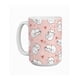 thumbnail image 2 of Duo de tazas de cerámica 445 ml diseño cute de gatitos blancos, 2 of 7