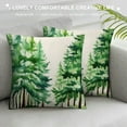 thumbnail image 3 of GOSMITH Watercolor Green Christmas Tree Pillow Covers Winter Nature Forest Throw Pillows Cover Outdoor Spring Summer Rustic Farmhouse Decorative Pillow Case for Couch Bed Sofa Decor, 3 of 5