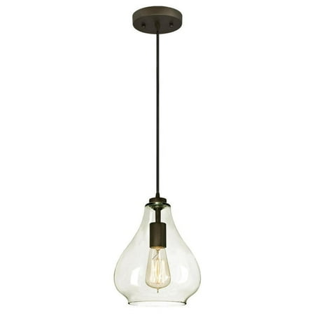 

1 PC-Westinghouse 61026 Adjustable Mini Pendant with Clear Glass Oil Rubbed Bronze