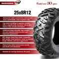 thumbnail image 2 of One New WANDA ATV Radial Tire AT 25x8R12 6PR/P350 - 10177, 2 of 7