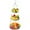 Chrome, variant on Home Intuition 3-Tier Hanging Fruit Produce Basket Heavy Duty Wire with 2 Metal Ceiling Hooks, Round, Bronze