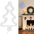 thumbnail image 4 of Christmas Tree Neon Light, Led Light Source Waterproof Neon Light Unique Christmas Tree Shape  For Bedroom Dinners For Christmas Party Decoration Blue Light, 4 of 8