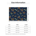 thumbnail image 2 of Throw Blanket for Couch, Sea Turtles Swimming Super Soft Fuzzy Comfy Warm Throw Blanket, Cuteness Lightweight Cozy Plush Flannel Blanket & Throws for Sofa and Bed All Season, 2 of 5