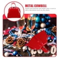 thumbnail image 3 of UPOUART 2Pack Metal Cowbell Square Design Loud Sound For Sports Events, 3 of 6