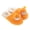 Fox, variant on Millffy Winter New Plush Animal Head panda Slippers Cute fox Plush Rabbit Indoor Home Slippers (7-8,Rabbit Head)