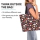 thumbnail image 2 of Balery To The Best Mom Bolsa Tote Estilo Estético con Cremalleras, Bolsa de Hombro, Bolsa de Compras Grande y Plegable, 2 of 8