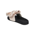 thumbnail image 3 of Women velvet Open Toe Bow Tie Footbed Sandal Slide 18158, 3 of 5