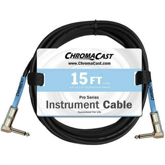 ChromaCast Pro Series Instrument Cable, Angle-Angle