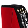 thumbnail image 2 of Benzara BM240354 Boîte à Bijoux à Talons Hauts avec 3 Crochets et Rangement, Rouge, 2 of 5