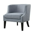 thumbnail image 2 of Accentrics Home Brianne Tide Classic Modern Upholstered Armchair, Gray Blue, 2 of 5