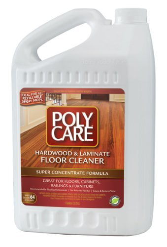Laminate Floor Cleaner 32 Oz Liquid, Poly Glow Hardwood Floor Cleaner