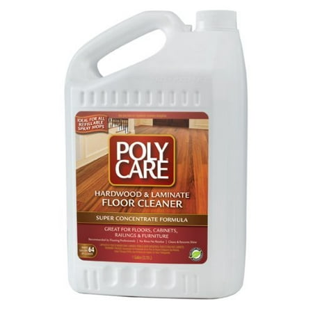 PolyCare Hardwood & Laminate Floor Cleaner - Great for Floors Cabinets 1