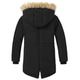 thumbnail image 2 of ZSHOW Boy's Puffer Jacket Warm Winter Jacket Quilted Outerwear Coat Black 10/12, 2 of 6