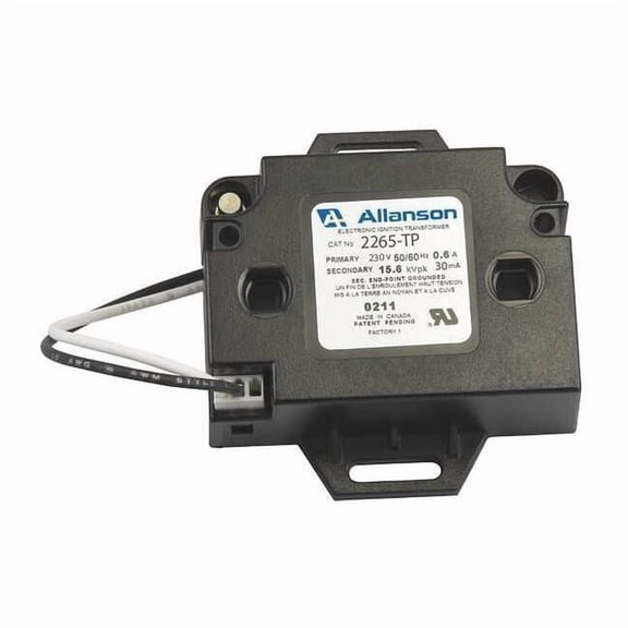 Allanson Gas Burner Ignitor,Single Pole 2265-TP