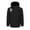 58 Black, variant on Qeaghou Women's Heated Jackets With Hood Waterproof Winter Outdoor Heated Jacket Lightweight Warm Soft Shell Rechargeable Heating Coat