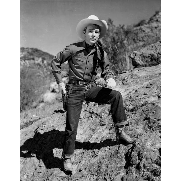 Roy Rogers a Posé sur une Photo de Colline (8 x 10) - Walmart.ca