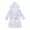 White, variant on Odeerbi Kids Girls Christmas Bathrobes Kids Soft Hooded Sleepwear Thick Warm Night-robe Toddler Christmas Winter Solid Color 2025 Long Sleeved Home Wear Baby Clothes Bathrobe Pink 7-8 Years