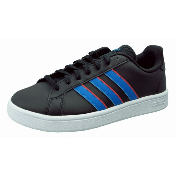 Adi-das Grand Court Base Tennis Shoes For Men Black Ref.EG3756