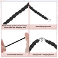 thumbnail image 4 of Correas para Botas de Vaquero Uxcell [8PCS] - Correas Elásticas para Botas para Mujeres en Senderismo al Aire Libre - [Negro], 4 of 6