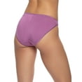 thumbnail image 2 of Felina | So Smooth Modal Low Rise Bikini | No Visible Panty Lines (Purple Zest, Large), 2 of 2