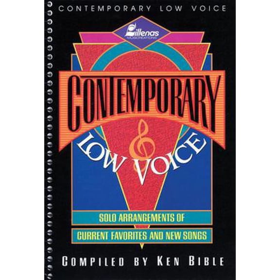 Pre-Owned Contemporary Low Voice : Solo Arrangements of Current Favorites and New Songs