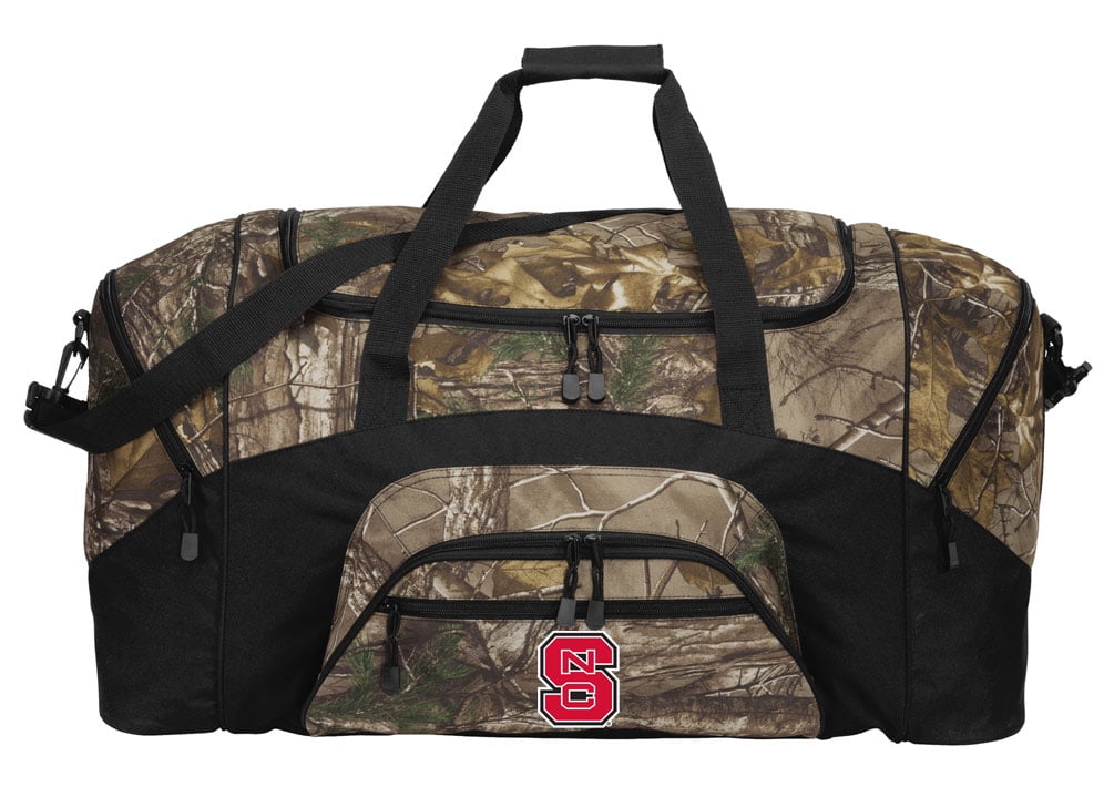Broad Bay Large Realtree Camo Mississippi State Duffel Bag Or Camo MSU Mississippi State Gym Bag 