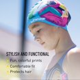 thumbnail image 3 of Gorro de natación FINIS Mermaid Silicone para niños Paradise Color, 3 of 7