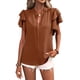 thumbnail image 1 of Tops de Verano para Mujer Color Caramelo Talla S, 1 of 8