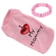thumbnail image 4 of Ropa para mascotas con Collar Bling Bling Algodón Rosa XS, 4 of 12