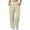 Khaki, variant on ZyeKqe Sweatpants for Women High Waisted Baggy Lounge Jogger Pants Fall Winter Casual Cinch Bottom Trousers with Pockets
