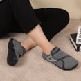 thumbnail image 3 of JOINFREE Women's Slippers Wide Adjustable Non-Slip House Shoes Indoor Outdoor, 3 of 7