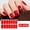 A3, variant on Buy 2 Get 1 Free Solid Color Nail Stickers, 16Pcs Glossy Pink Nude Nail Wraps, Long-Lasting Self-Adhesive Nail Polish Strips, Easy Apply Nail Art Stickers for Women, Includes Nail File