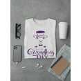 thumbnail image 3 of Happy Groundhog Day Top Hat T-Shirt Men -Image by Shutterstock, Male Large, 3 of 4